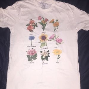 Fifth Sun Flowers Women’s S T-shirt